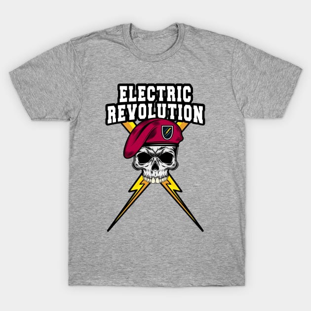 Electric Revolution ii : Tesla EV : Electric Engineer T-Shirt by EYECHO